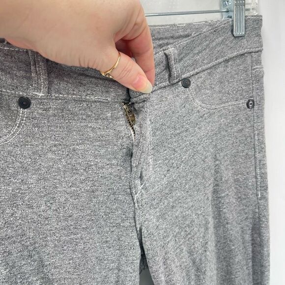 Denimocracy Womens Casual Pull On Stylish Trendy Lightweight Leggings Small Gray - Picture 11 of 11